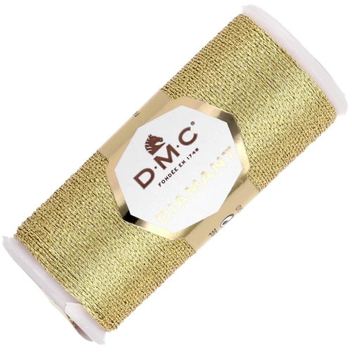 Hilo para bordar DMC Diamant Dorado (D3821) x35m
