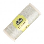 Hilo para bordar DMC Diamant Plateado (D168)  x35m