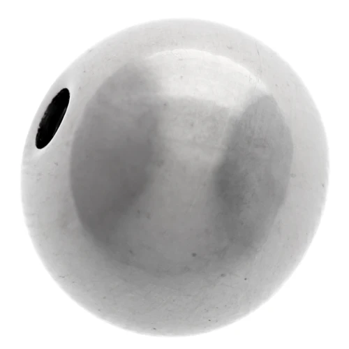 Perlas redondas de 10 mm - Acero inoxidable 316F x4