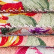 Cordón de algodón tubular 4 mm Light Peach/Khaki x 1 m|raw }}