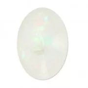 Cabujón sintético ovalado 18x13 mm imitación Opalo x1