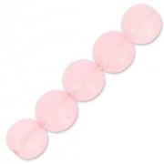 Cuentas Pink Calcedoine 4 mm x20