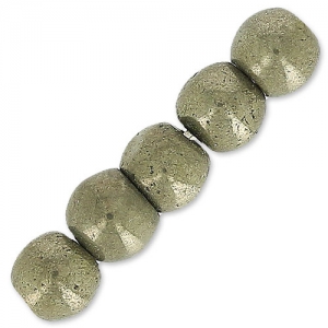 Cuentas Pyrite  4 mm x20