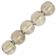 Cuentas Smoky Quartz  4 mm x20