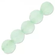Cuentas Redondas facetadas  6 mm Amazonite x15