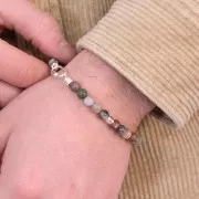 Cuentas Indian Agate 6 mm x15