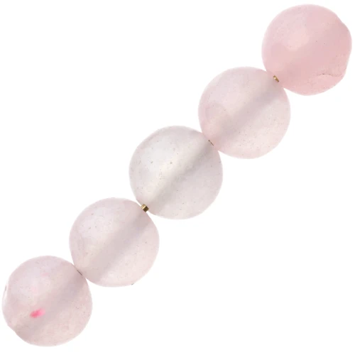 Cuentas Pink Calcedoine 6 mm x15