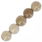 Cuentas Smoky Quartz  8 mm x10
