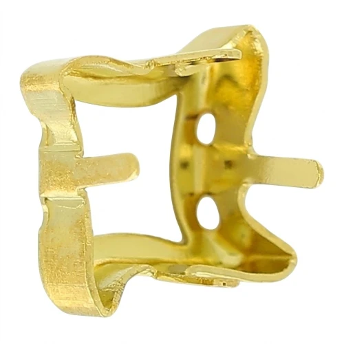 Engaste Twister PureCrystal 4485 6 mm dorado x1