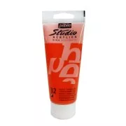 Pebeo alta concentración de acrílico profesional Naranja Cadmium x 100ml