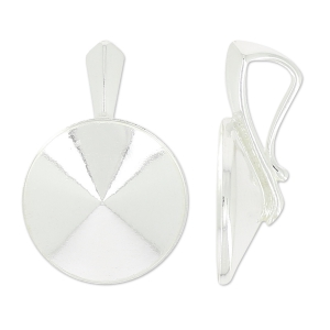 Engastado colgante 1122 14 mm de Plata 925 x1