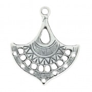 Entrepieza calada étnica 36x31 mm plateado antiguo x1|raw }}