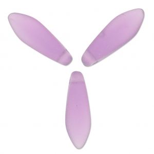 Colmillo dagas 5x16 mm Amethetst Mat x50