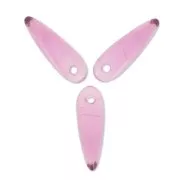 Colmillo dagas 3x11 mm Amethetst x50