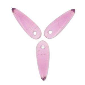 Colmillo dagas 3x11 mm Amethetst x50