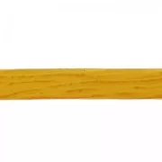 Cordón de cuero doble Foulonné 5 mm Mostaza x 50cm