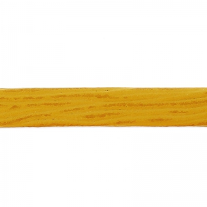 Cordón de cuero doble Foulonné 5 mm Mostaza x 50cm