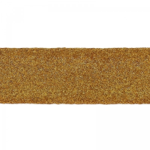 Cordón de cuero doble imitación ante irisado 10 mm Golden x 50cm