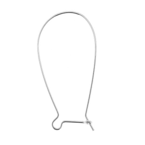 Ganchos pendientes 35 mm - Plata 925 x2