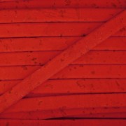 Cordón corcho doble  5 mm Rojo x 50cm