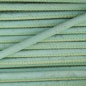 Cordon caucho prespuntado 3 mm Mint x 50cm