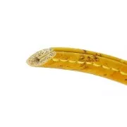 Cordón de corcho doblado prespuntado 6 mm Bordeaux x 50cm