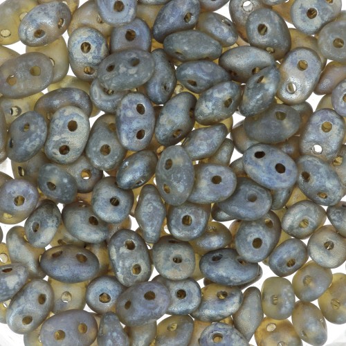 SuperDuo 2,5x5 mm Diamante Negro Mate Rembrandt x10g