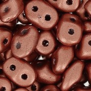 SuperDuo 2,5x5 mm Matte Metallic Copper x10g|raw }}