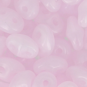 SuperDuo 2,5x5 mm Rosa Water Opal x10g