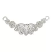 Entrepieza  para cabujones PureCrystal 1028/1088 y 4228 6x3mm rodiado