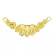 Entrepieza para cabujones PureCrystal 1028/1088 y 4228 6x3mm dorado