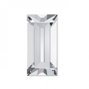 Cabujones rectángulo PureCrystal 4501 4x2 mm Crystal x8