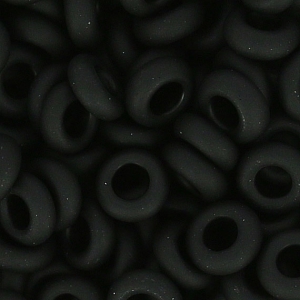 Rocalla Toho Demi Round 8/0 TO8RDR0049F - Jet Mat x5g