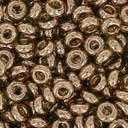 Rocalla Toho Demi Round 11/0 TO11RDR0204 - Gold Lustered Montana Blue x5g|raw }}