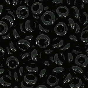 Rocalla Toho Demi Round 11/0 TO11RDR0049 - Opaque Jet x5g