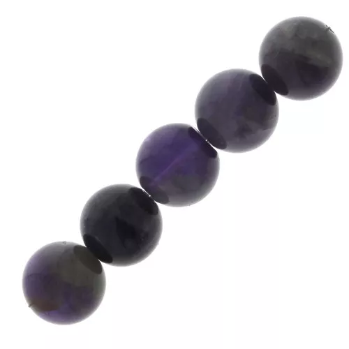 Cuentas Amatista 10 mm x5