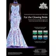 Rocalla Toho 11/0 TO11R2710 - Glow In The Dark - Crystal/Bright Green x8g