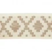 Galón fantasía rombos 18 mm Beige x1m