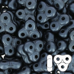 Trinity Beads 6 mm Pastel Hematite x5g