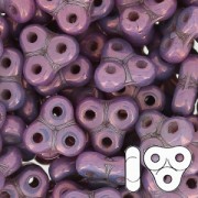 Trinity Beads 6 mm Opaque Luster Amethyst x5g|raw }}