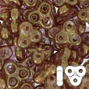 Trinity Beads 6 mm Crystal Gold Bronce x5g|raw }}