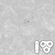 Trinity Beads 6 mm Crystal  x5g