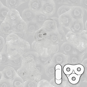 Trinity Beads 6 mm Crystal x5g