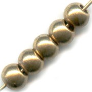 Bolas gold bronze 6 mm x10