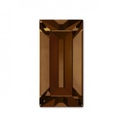 Cabujones rectángulo PureCrystal 4501 4x2 mm Smoked Topaz x8|raw }}