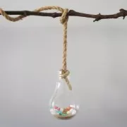 Gravillas o pequeñitas piedras para mesa Verde Anís x900g