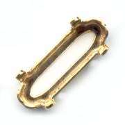 Engaste PureCrystal 4161 ovalado 21x7 mm dorado|raw }}