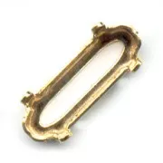 Engaste PureCrystal 4161 ovalado 21x7 mm dorado