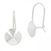 Ganchos pendientes para Rivoli 1122 10 mm Plateado 925 x2
