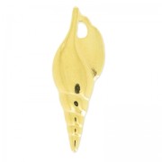 Colgante concha 33 mm Dorado con oro fino x1|raw }}